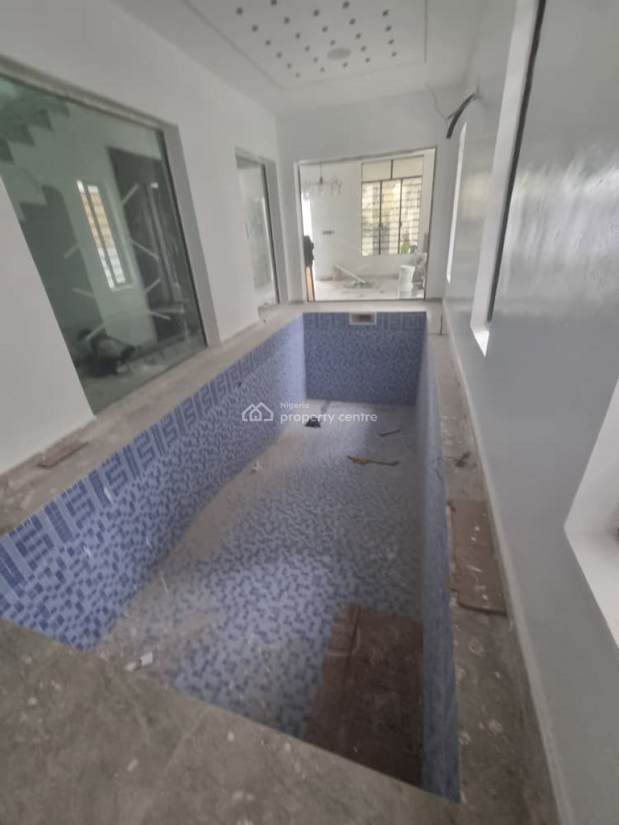 5 Bedrooms Fully  Detached House with Bq, Chevron, Lekki, Lagos, Detached Duplex for Sale