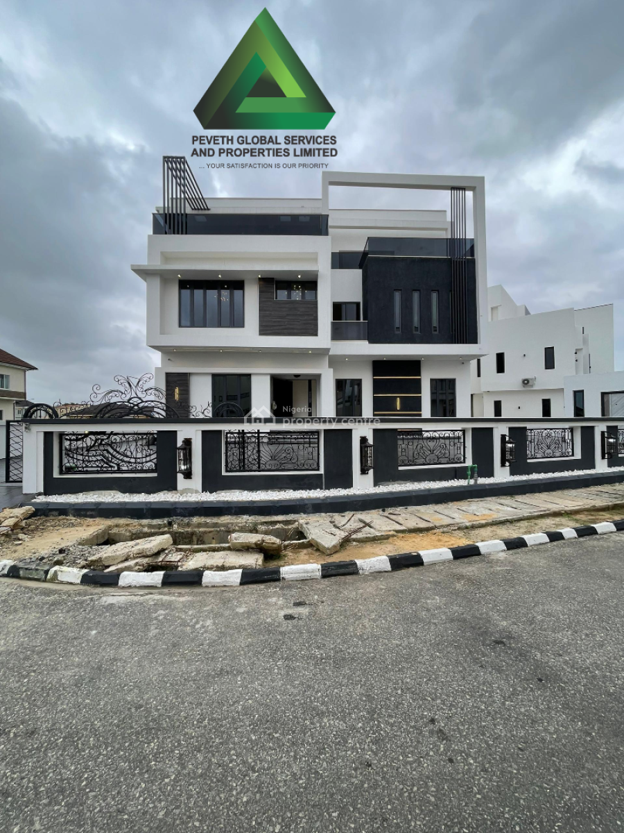Luxury 5 Bedroom Fully Detached Duplex + Pool, Elevator, Cinema, Bq, Osapa London, Lekki, Lagos, Detached Duplex for Sale