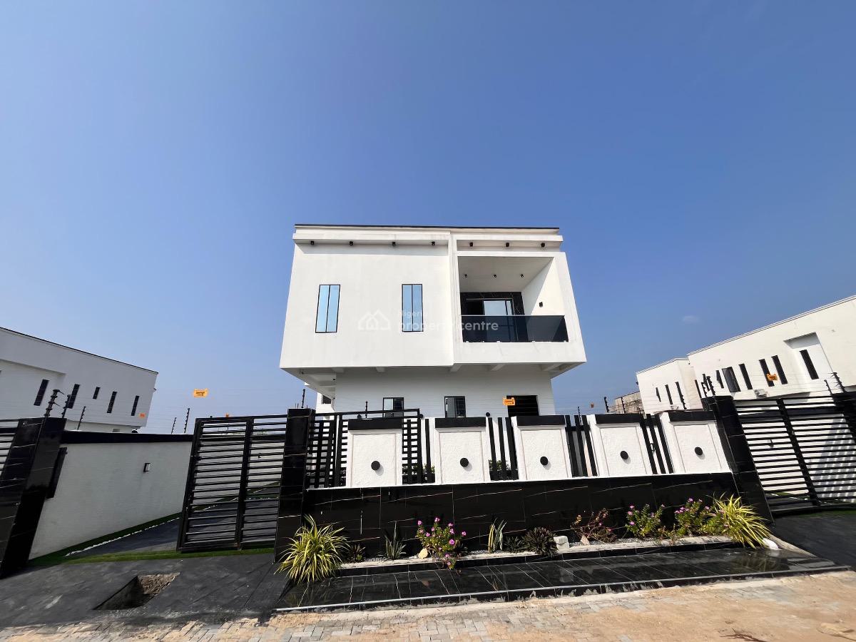 Elegant 5-bedroom Detached Duplex with Bq and Landscaped Compound, Ajah, Lagos, Detached Duplex for Sale