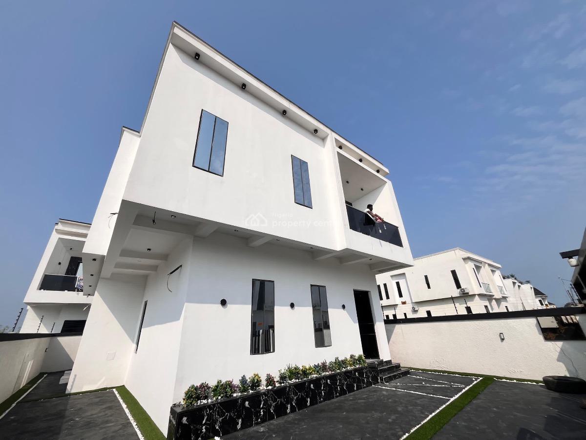 Elegant 5-bedroom Detached Duplex with Bq and Landscaped Compound, Ajah, Lagos, Detached Duplex for Sale
