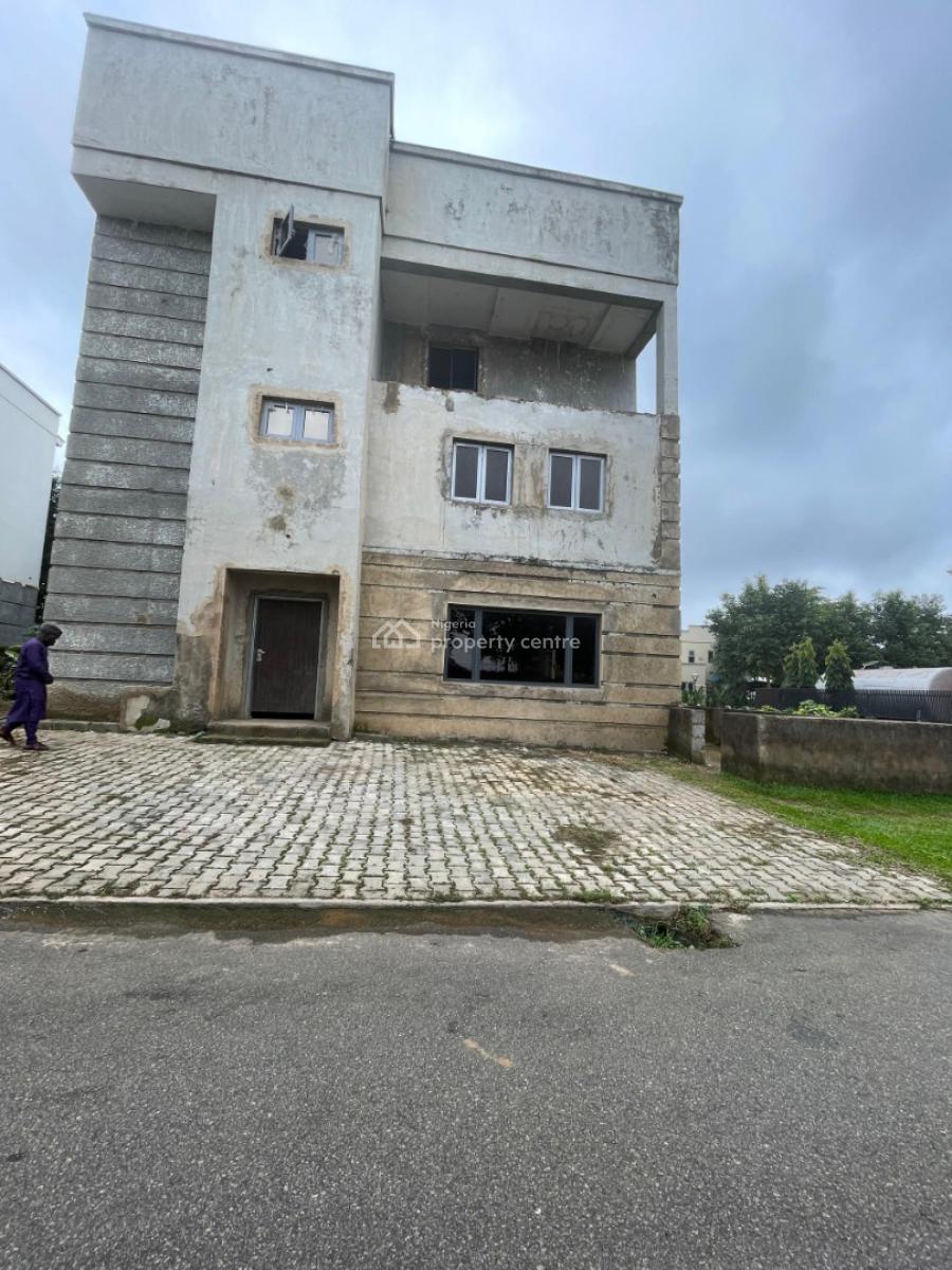 Fully Detached 4 Bedrooms Duplex with Bq in an Estate, Life Camp, Abuja, Detached Duplex for Sale