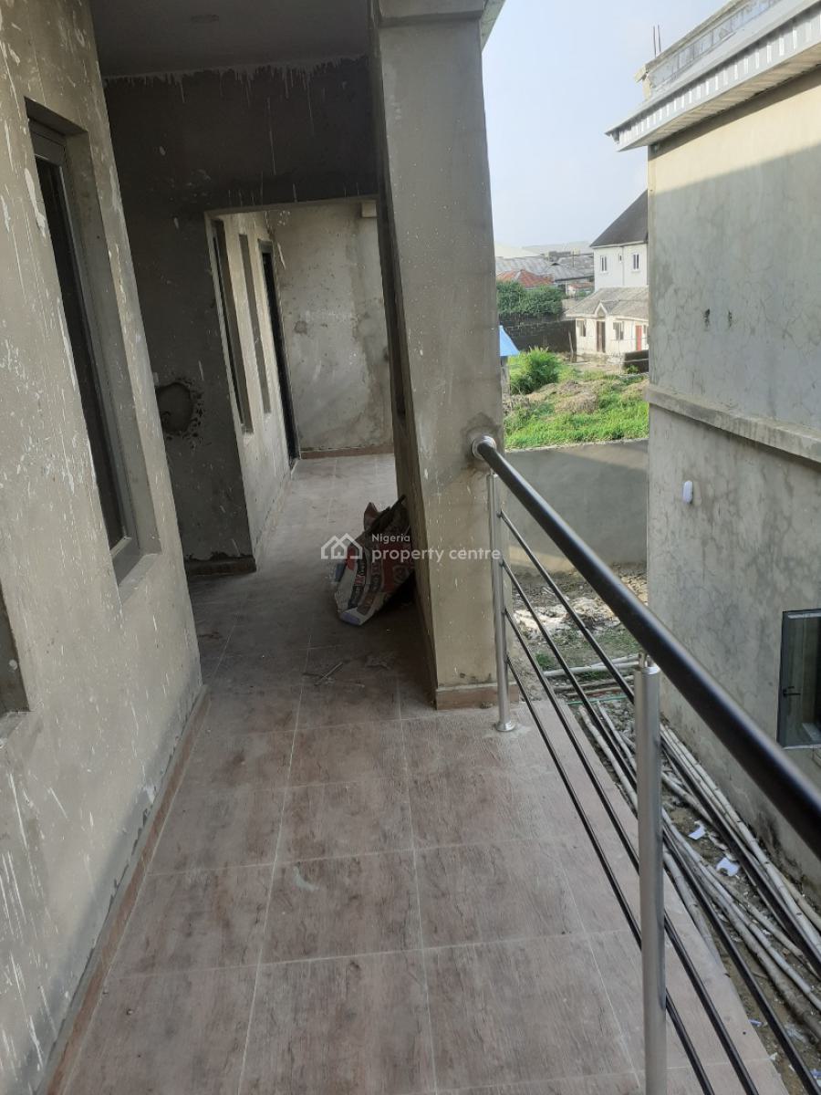 Newly Built Spacious Mini Flat Available 24 Hours Light, Olive Gardens Estate, Ogombo, Ajah, Lagos, Mini Flat (room and Parlour) for Rent