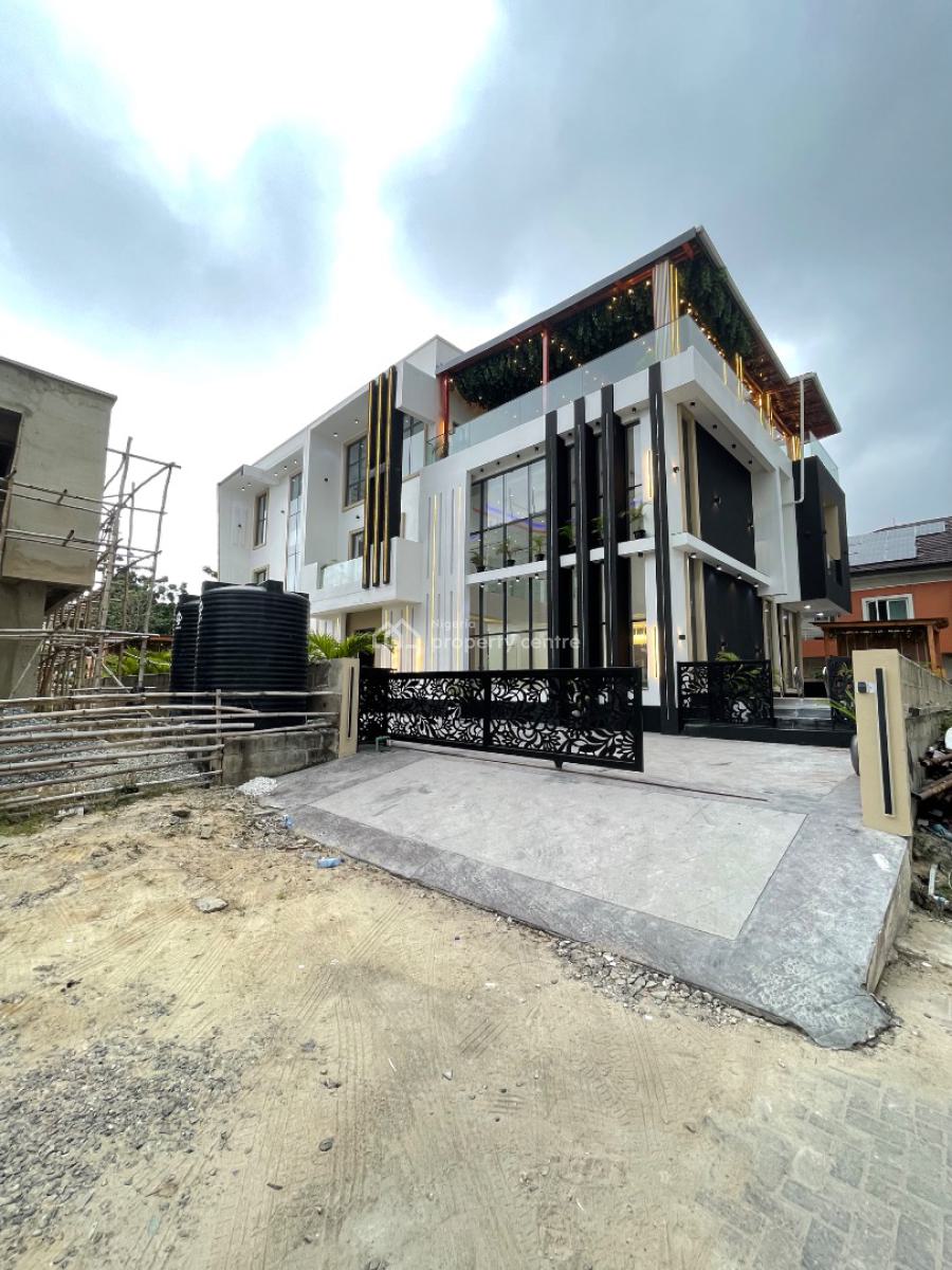 Architectural 6 Bedroom House + Cinema Gym Pool Office, Lekki Phase 1, Lekki, Lagos, Detached Duplex for Sale