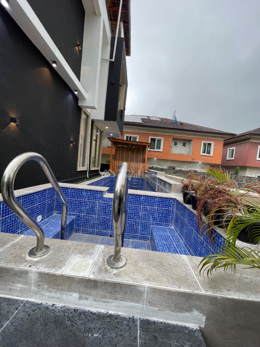 Architectural 6 Bedroom House + Cinema Gym Pool Office, Lekki Phase 1, Lekki, Lagos, Detached Duplex for Sale