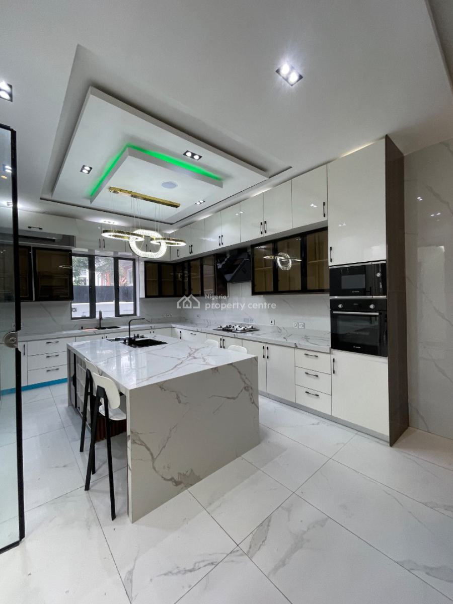 Architectural 6 Bedroom House + Cinema Gym Pool Office, Lekki Phase 1, Lekki, Lagos, Detached Duplex for Sale