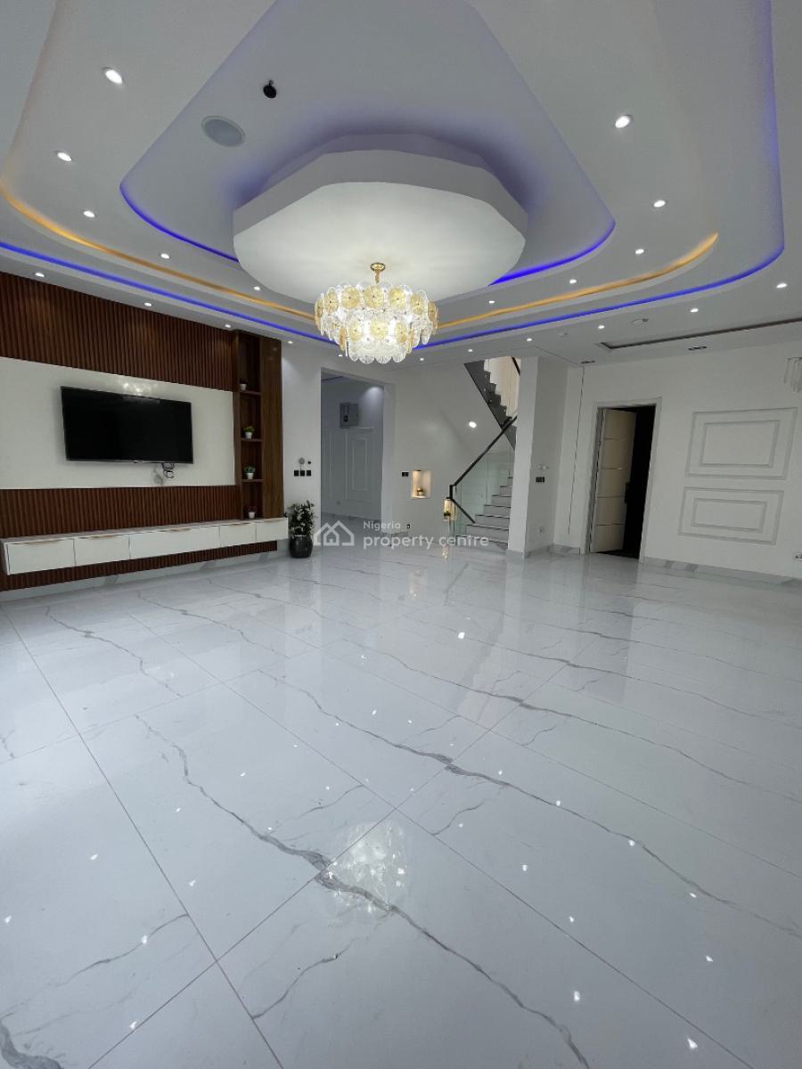 Architectural 6 Bedroom House + Cinema Gym Pool Office, Lekki Phase 1, Lekki, Lagos, Detached Duplex for Sale