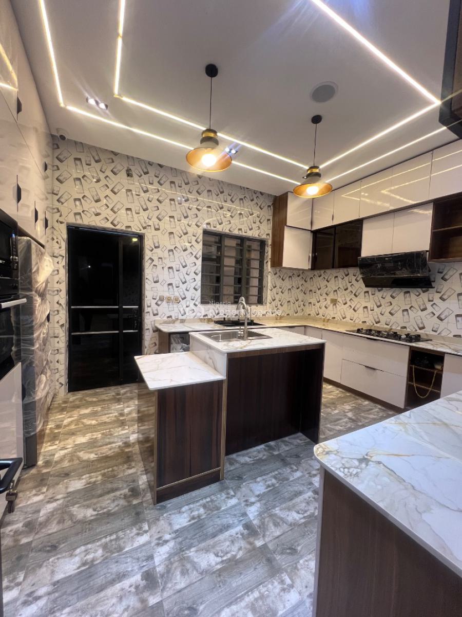 Luxury 5 Bedroom Fully Detached Duplex with Bq, Osapa London, Lekki Lagos, Osapa, Lekki, Lagos, Detached Duplex for Sale