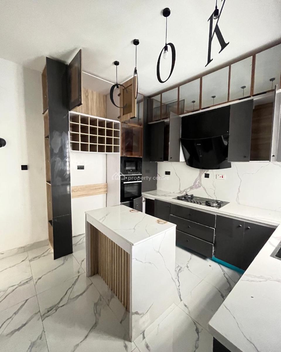 Stunning 4 Bedroom Detached Duplex with Swimming Pool and Bq, Chevron, Lekki, Lagos, Detached Duplex for Sale