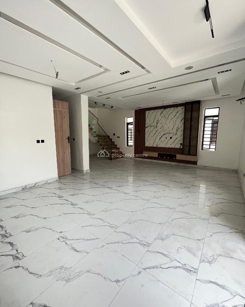 Stunning 4 Bedroom Detached Duplex with Swimming Pool and Bq, Chevron, Lekki, Lagos, Detached Duplex for Sale