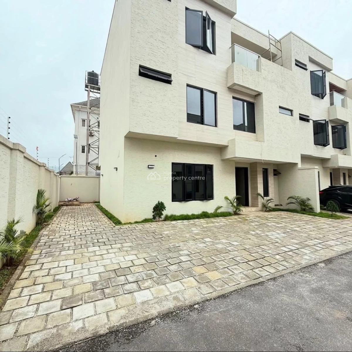 Luxury & Smartly Built 5 Bedroom Spacious Duplex with Bq, Corner Piece,, By Gilmore, Jahi, Abuja, Terraced Duplex for Sale