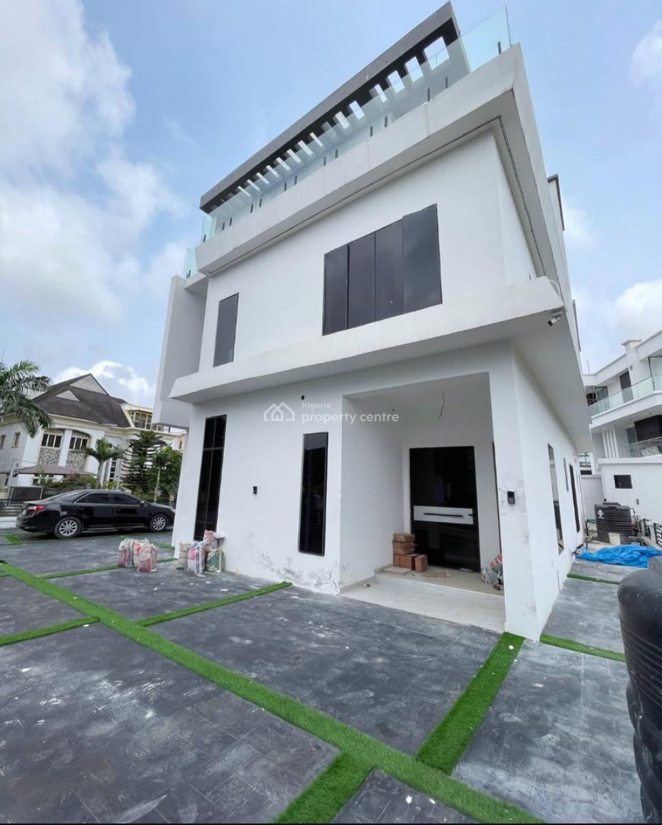 Fully Detached 5 Bedroom Duplex with Cinema, Elevator and Swimming Pool, Osapa, Lekki, Lagos, Detached Duplex for Sale