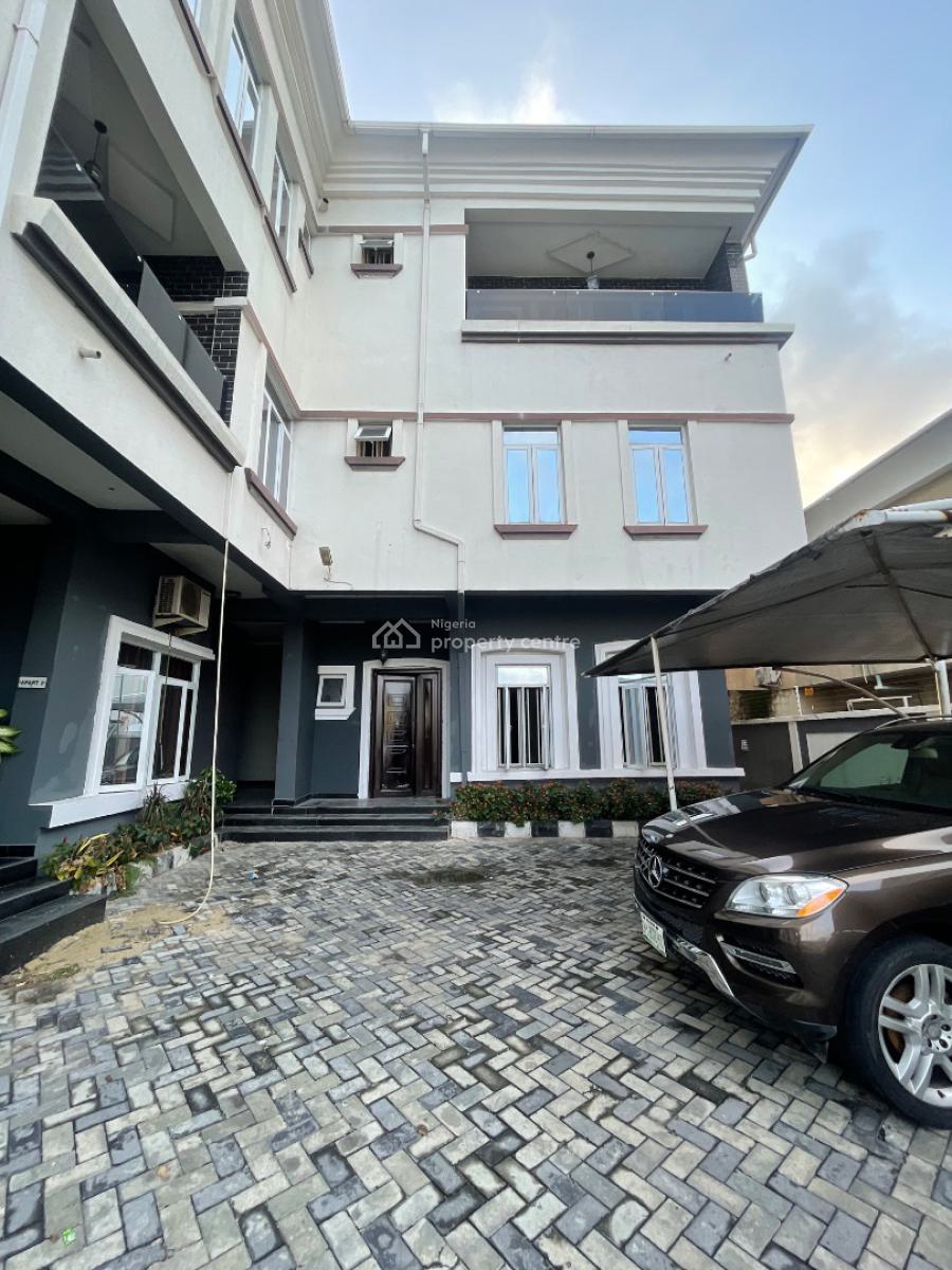 Standard 3-bedroom Duplex with Boys Quarters, Lekki Right By Pinnacle Filling Station, Lekki Phase 1, Lekki, Lagos, Terraced Duplex for Rent