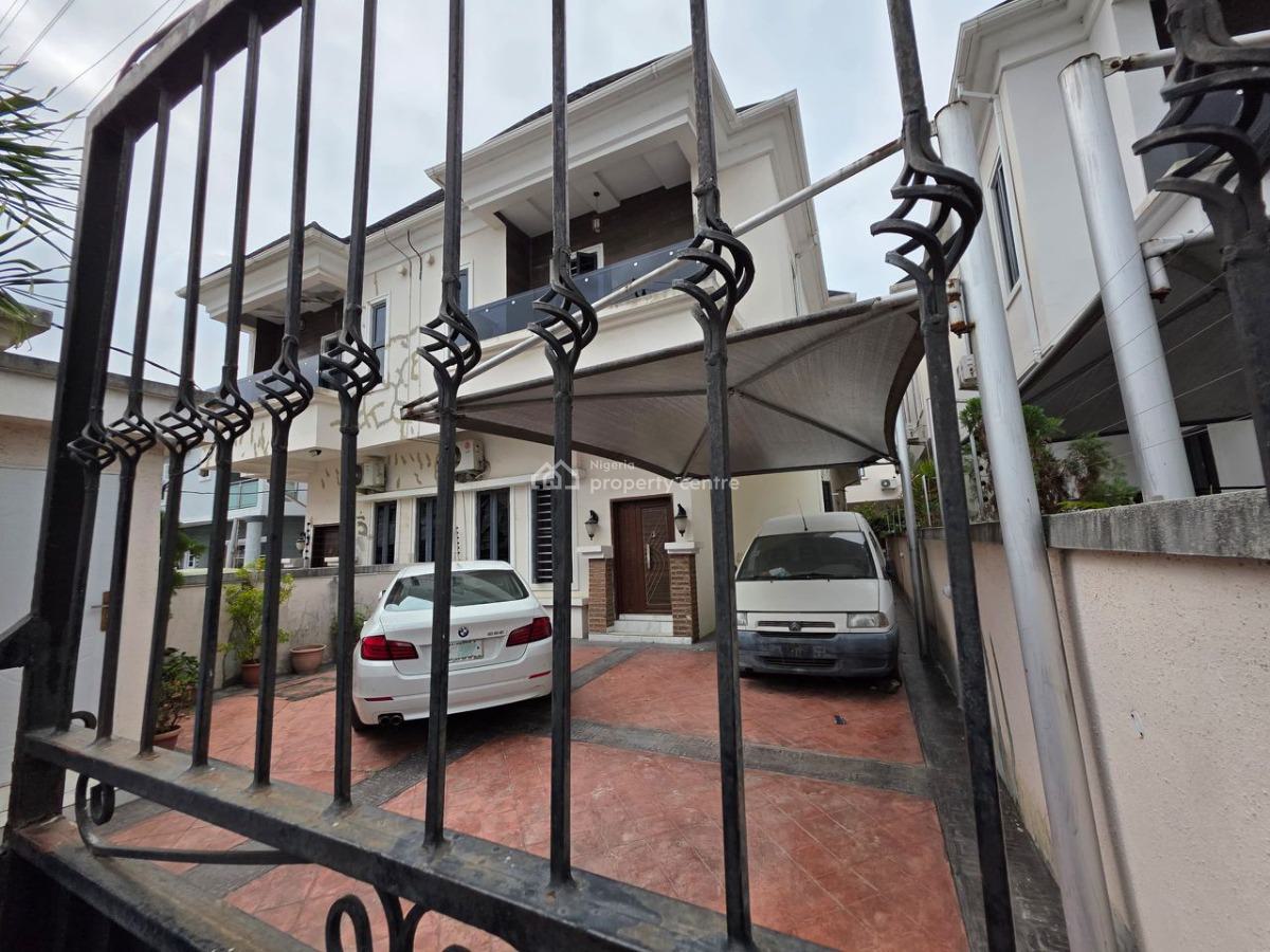 Well Located 4 Bedroom Semi-detached Duplex with Bq and Gate House, Conservation Road, Lekki, Lagos, Semi-detached Duplex for Rent