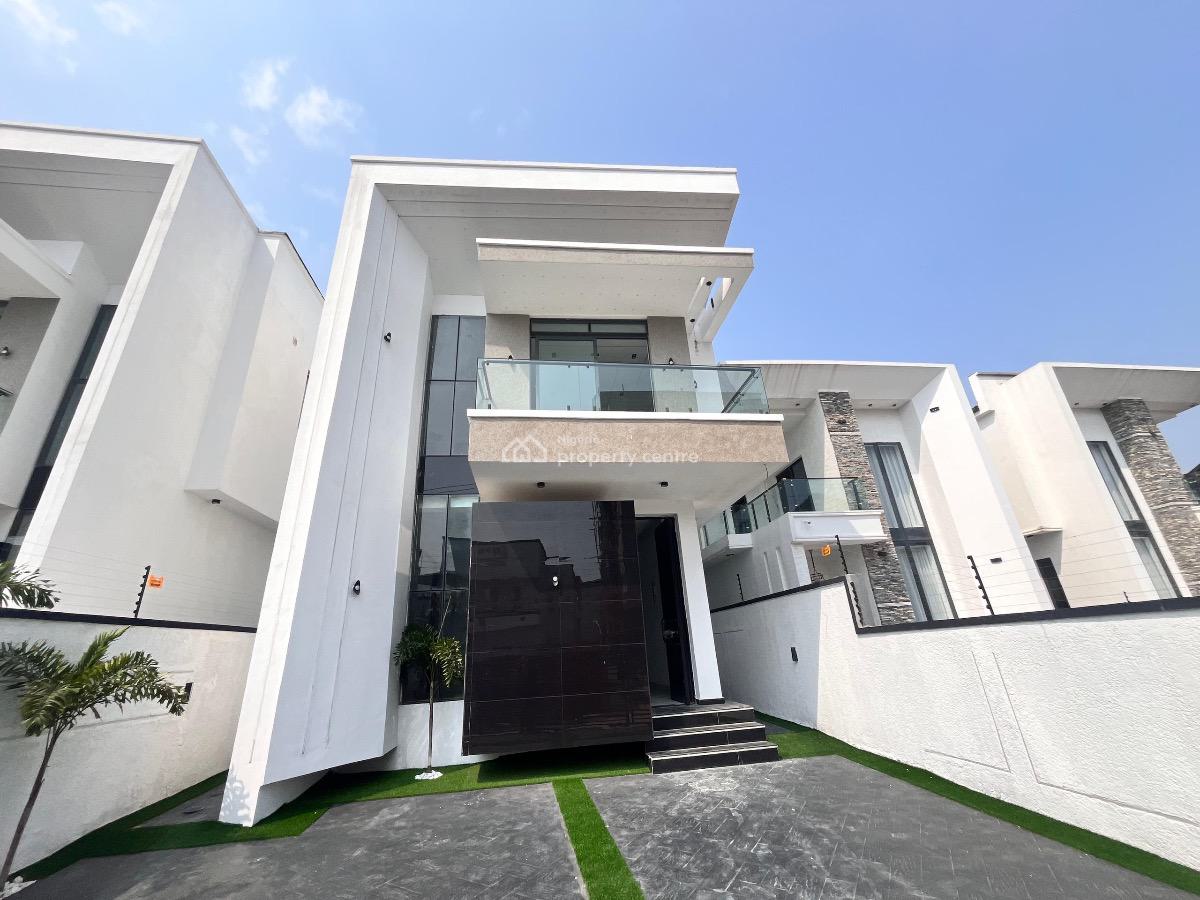 Elegant 5 Bedrooms Detached Duplex with Private Pool + Bq, Ajah, Lagos, Detached Duplex for Sale