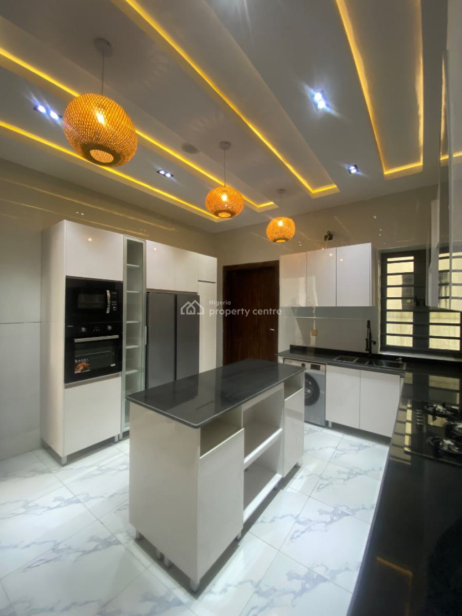 Exclusive 5 Bedroom Detached Duplex with a Bq, Cinema, Pool and Gym, Addo Road, Ajah, Lagos, Detached Duplex for Sale