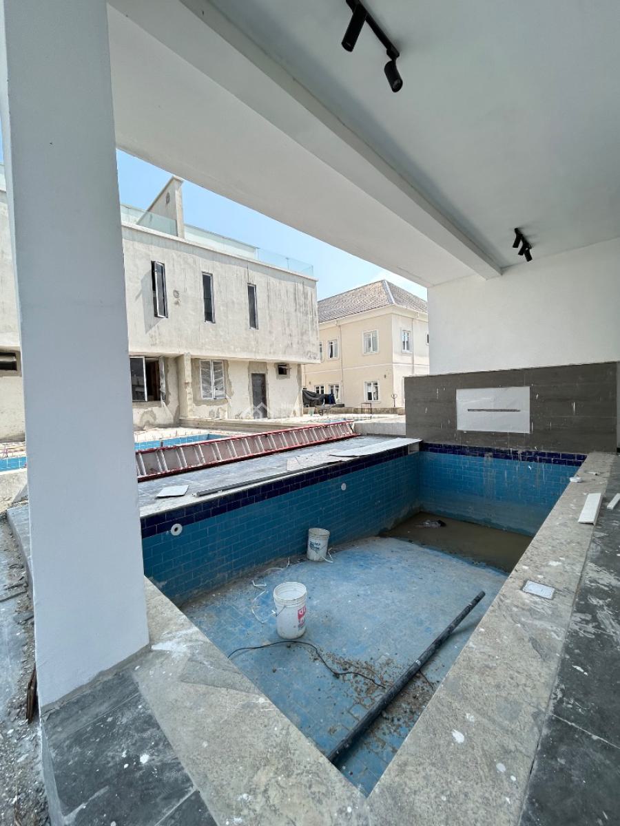 5 Bedroom Semi Detached Duplex with Bq, Ikate, Lekki, Lagos, Semi-detached Duplex for Sale