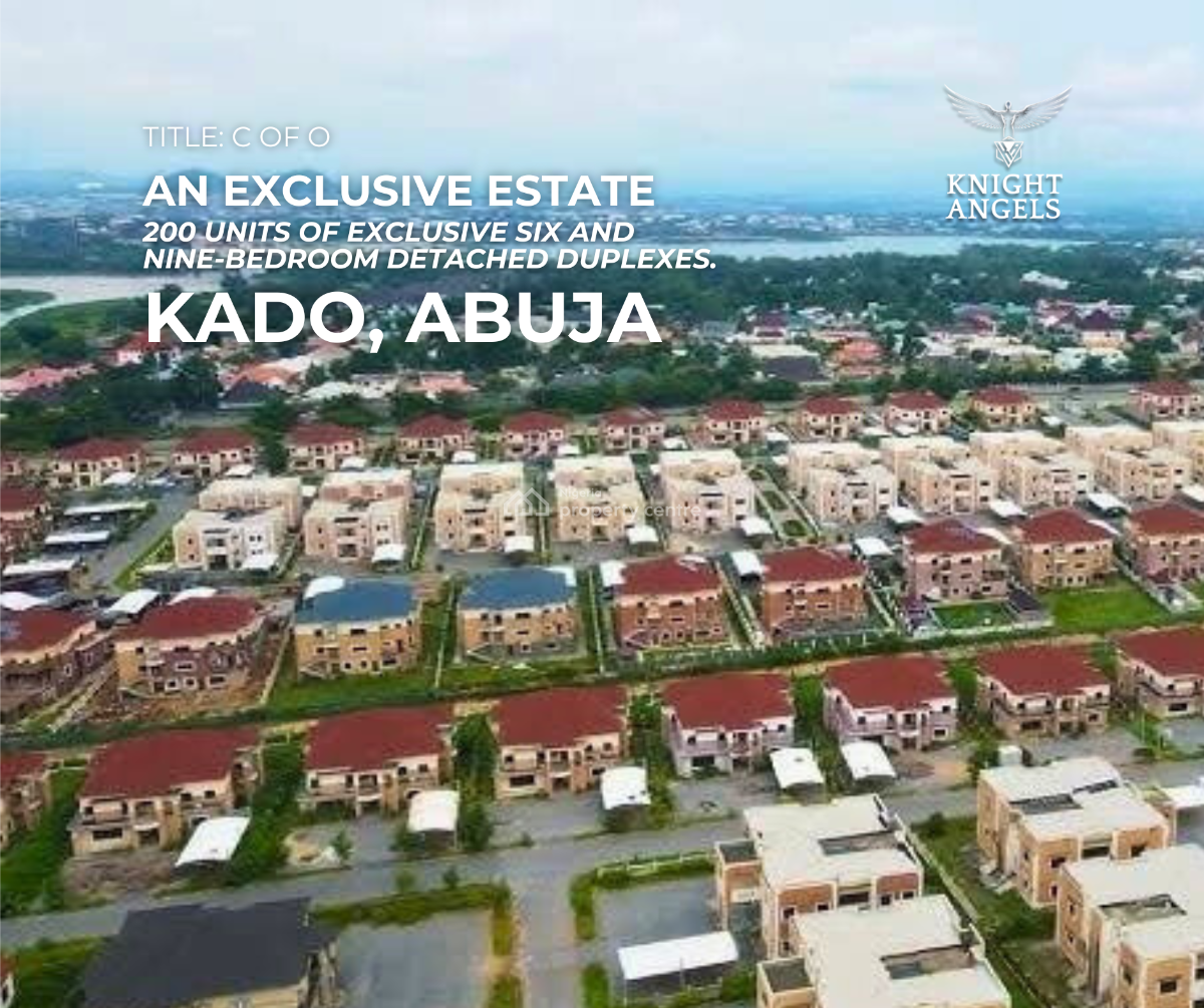 a Massive Exclusive Estate (200 Units), Kado, Abuja, House for Sale