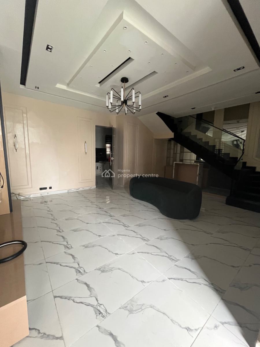 Massive Beautiful Luxury 4 Bedroom Semi Detached Duplex with Bq, Lekki Palm City, Ajah, Lagos, Semi-detached Duplex for Rent