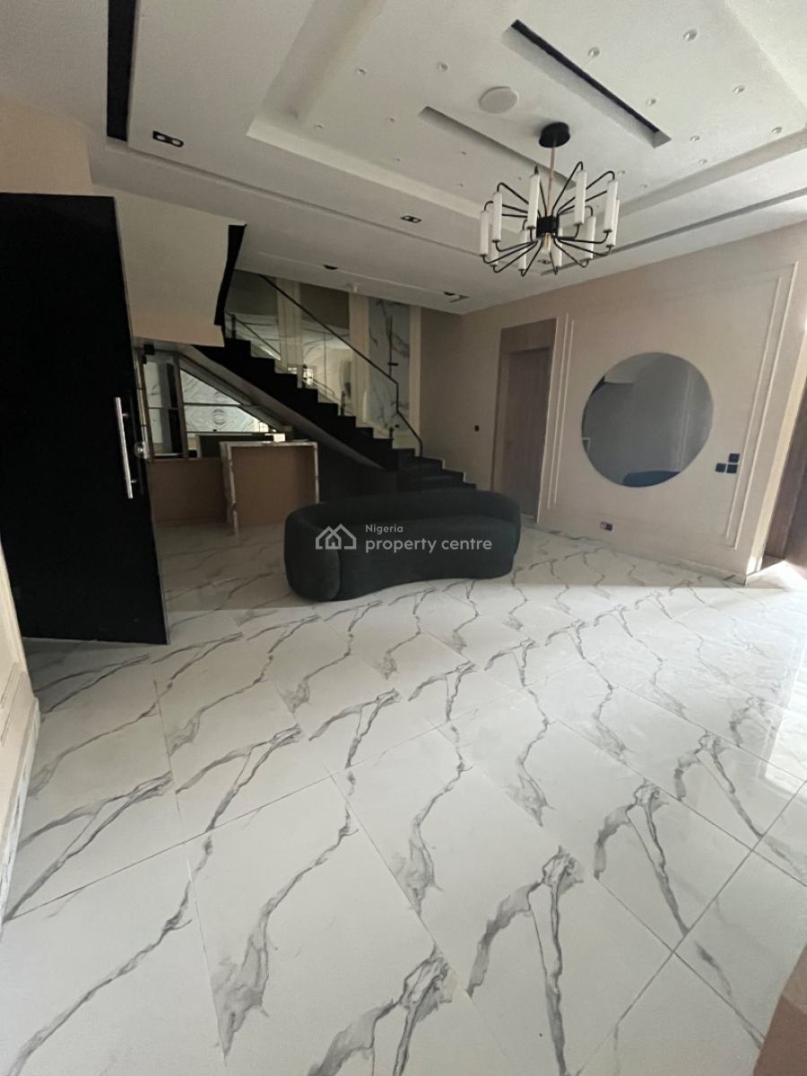 Massive Beautiful Luxury 4 Bedroom Semi Detached Duplex with Bq, Lekki Palm City, Ajah, Lagos, Semi-detached Duplex for Rent
