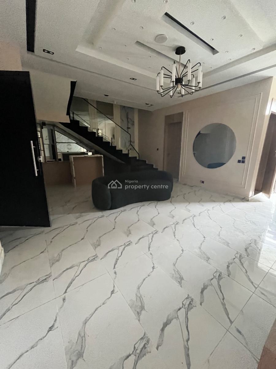 Massive Beautiful Luxury 4 Bedroom Semi Detached Duplex with Bq, Lekki Palm City, Ajah, Lagos, Semi-detached Duplex for Rent