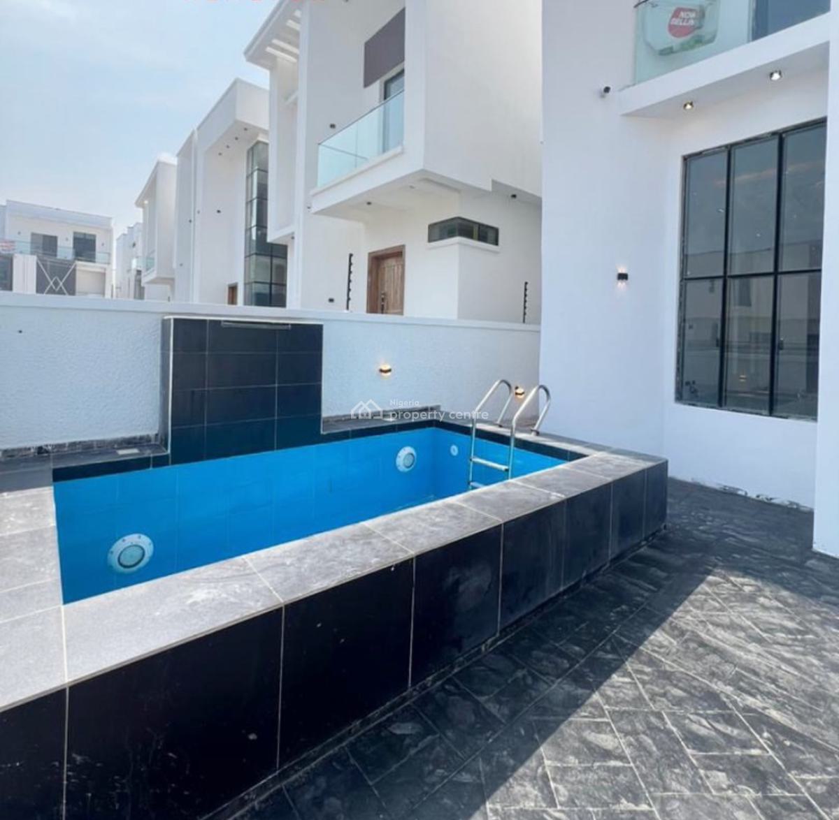 Contemporary 4 Bedroom Duplex with Pool, Lekki, Lagos, Detached Duplex for Sale