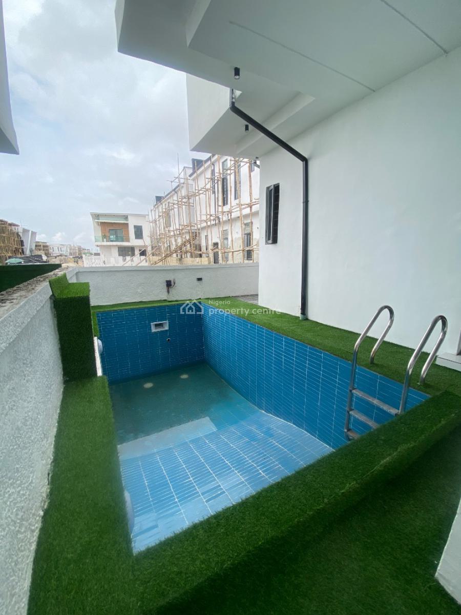 Astounding 5 Bedroom Detached Duplex with a Bq and Swimming Pool, Addo Road, Ado, Ajah, Lagos, Detached Duplex for Sale
