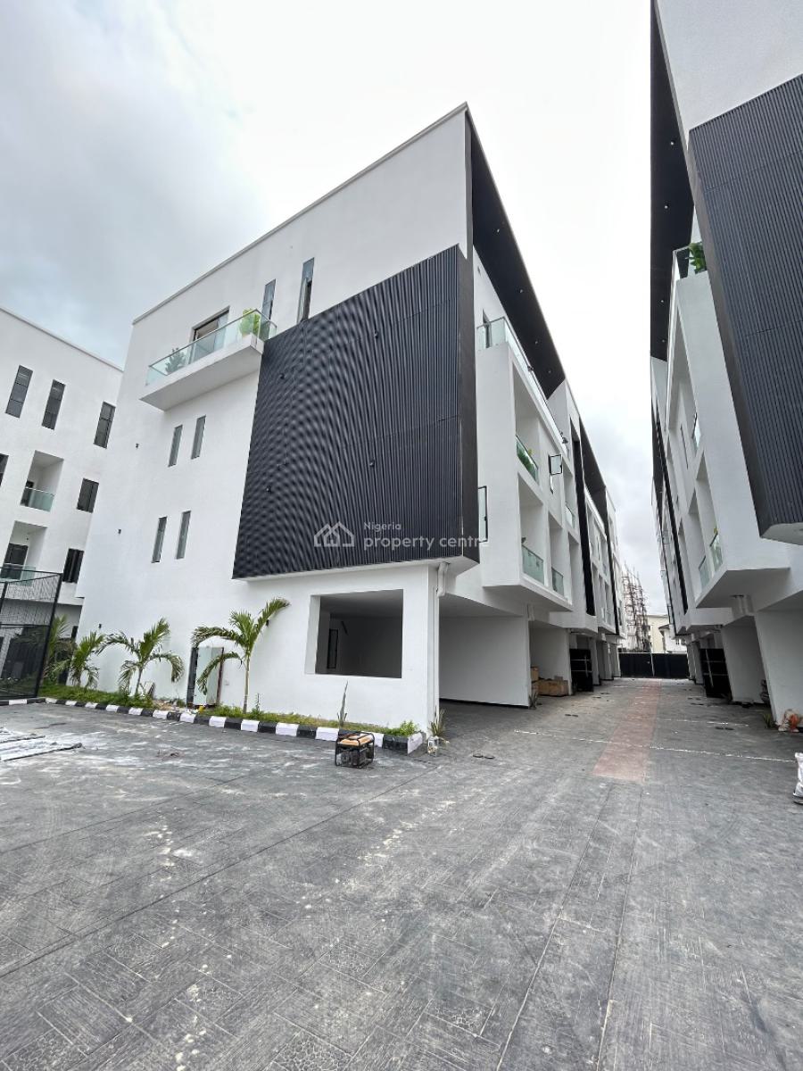 4 Bedroom Terrace Duplex with Bq, Ikate, Lekki, Lagos, Detached Duplex for Sale