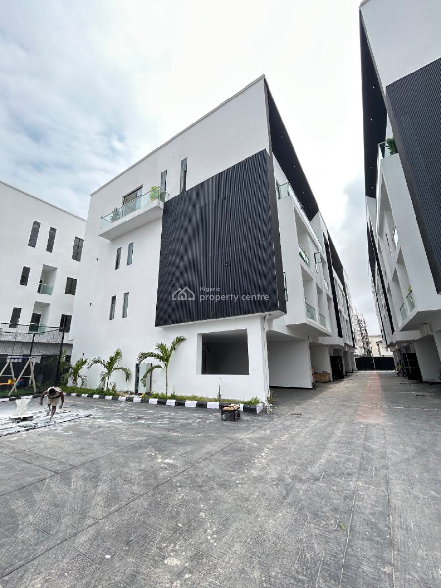 4 Bedroom Terrace Duplex with Bq, Ikate, Lekki, Lagos, Detached Duplex for Sale