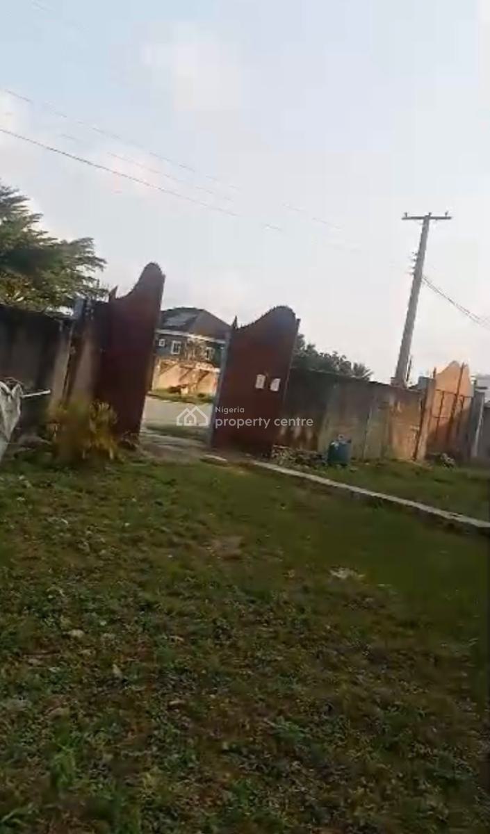 Gated, Fenced 925sqm of Land with Building Structure, Lakeview Estate, Amuwo Odofin, Lagos, Mixed-use Land for Sale