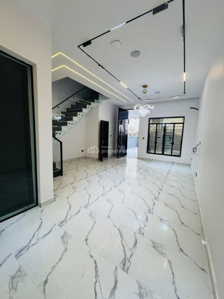 Contemporary 4 Bedroom Terrace Duplex, Osapa, Lekki, Lagos, Terraced Duplex for Sale