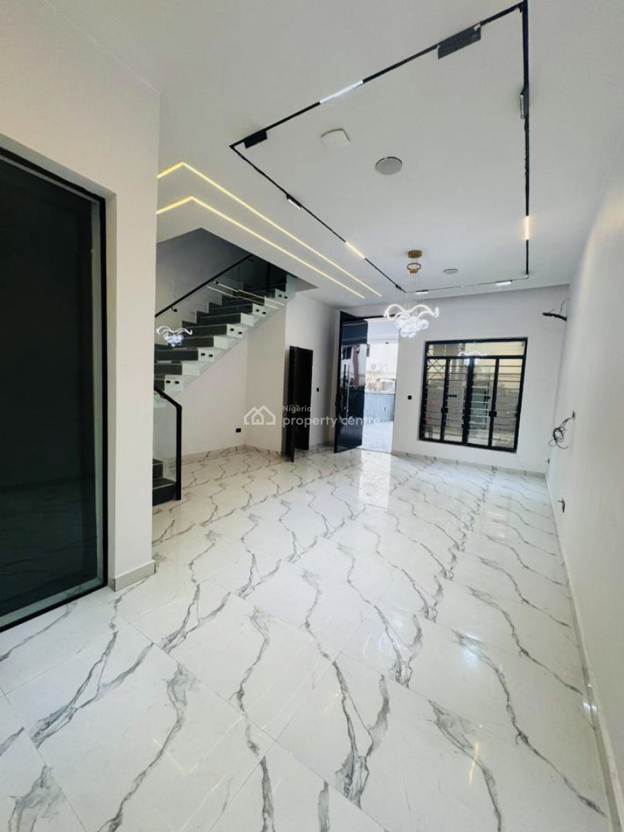 Contemporary 4 Bedroom Terrace Duplex, Osapa, Lekki, Lagos, Terraced Duplex for Sale