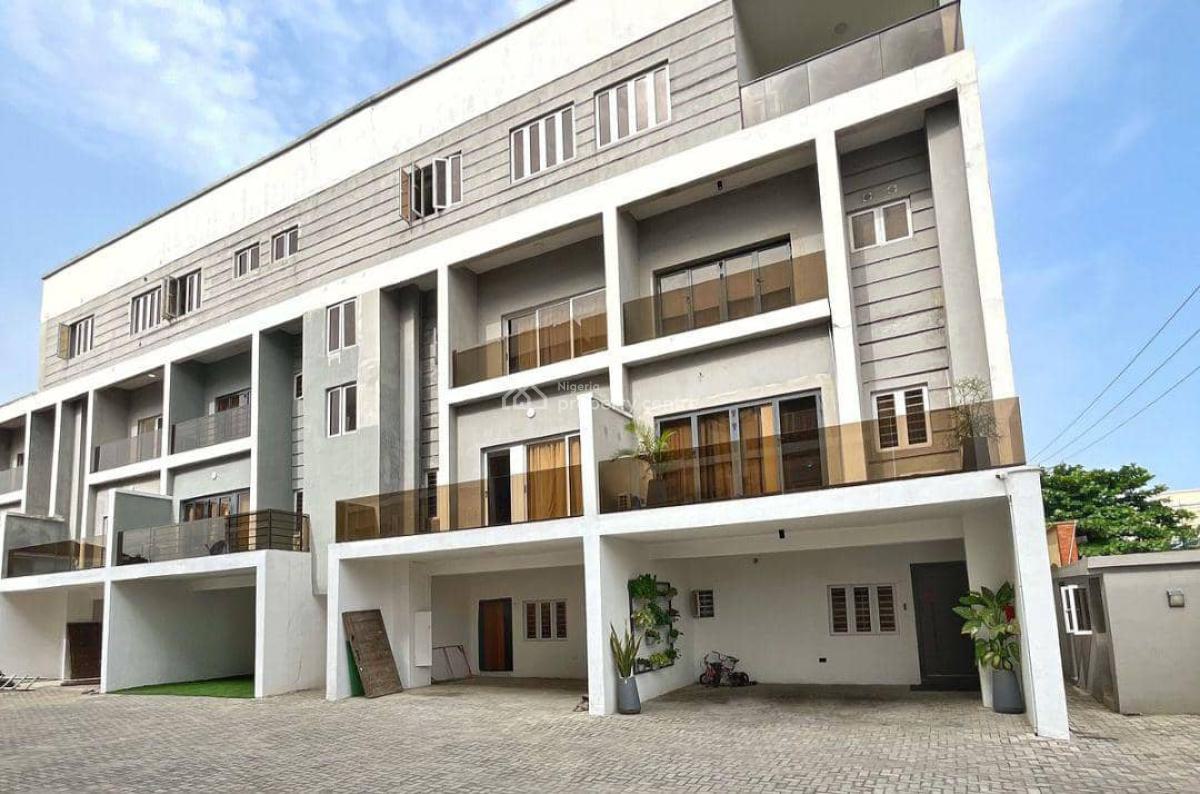 4 Bedroom Terrace Duplex with Bq, Lekki Phase 1, Lekki, Lagos, Terraced Duplex for Rent