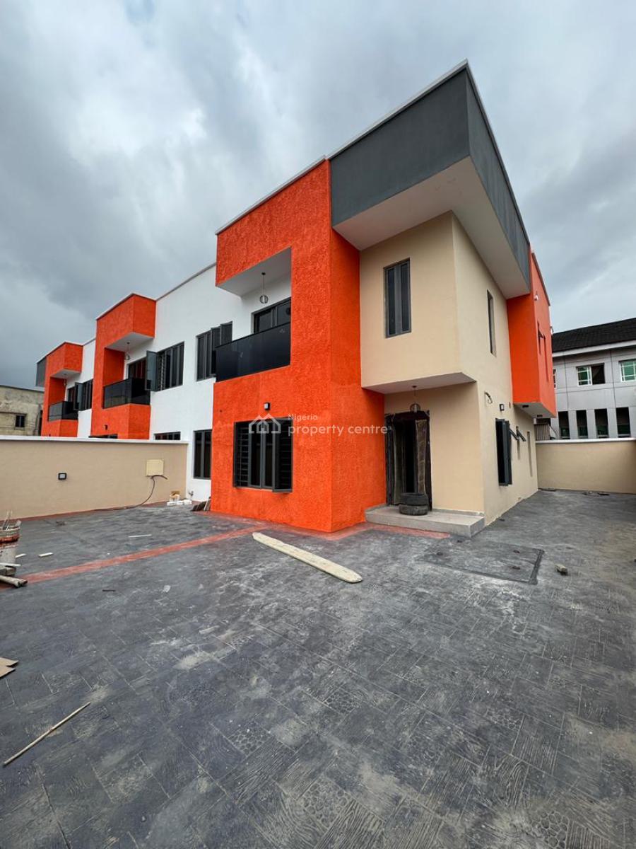 Lovely 4 Bedroom Self Compound Terrace Duplex with a Room Bq, Gbagada, Gbagada, Lagos, Terraced Duplex for Sale