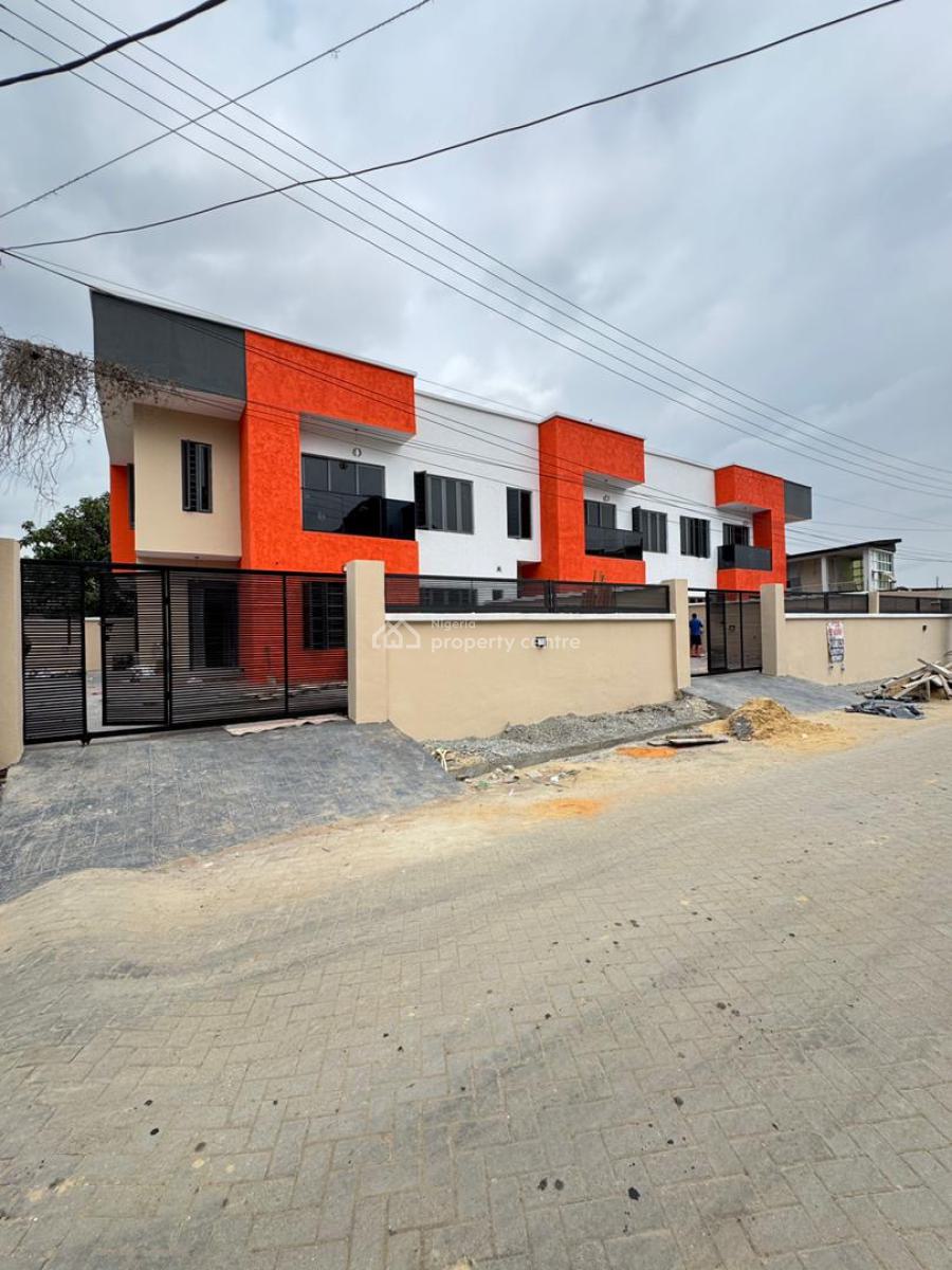 Lovely 4 Bedroom Self Compound Terrace Duplex with a Room Bq, Gbagada, Gbagada, Lagos, Terraced Duplex for Sale