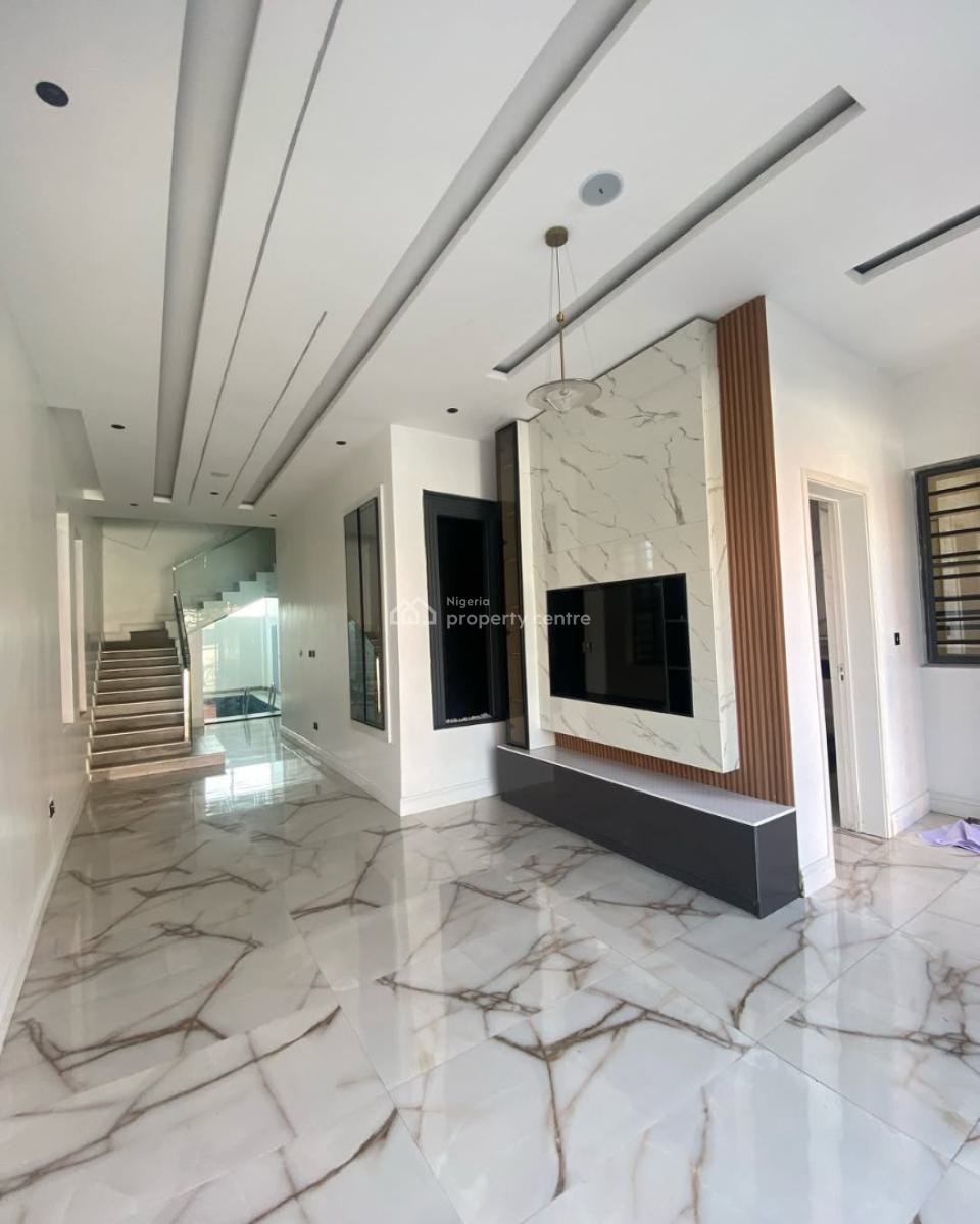 5 Bed Fully Detached Duplex with Bq, Swimming Pool - Gov. Consent, Tulip Haven Estate, Chevron Alternative Route, Lekki, Lagos, Detached Duplex for Sale