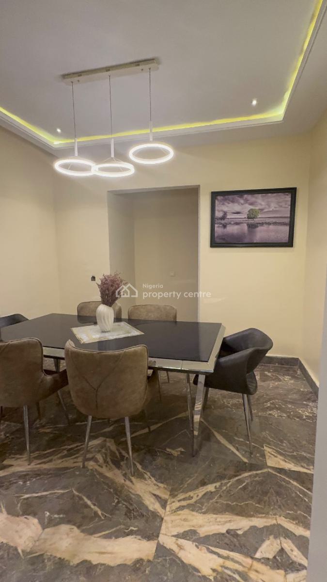 Furnished Contemporary 4bedroom Semi-detached 4bedroom Duplex with Bq, Guzape, Guzape District, Abuja, Semi-detached Duplex for Rent