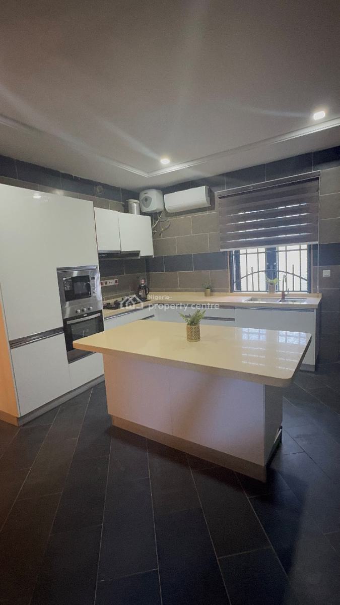 Furnished Contemporary 4bedroom Semi-detached 4bedroom Duplex with Bq, Guzape, Guzape District, Abuja, Semi-detached Duplex for Rent