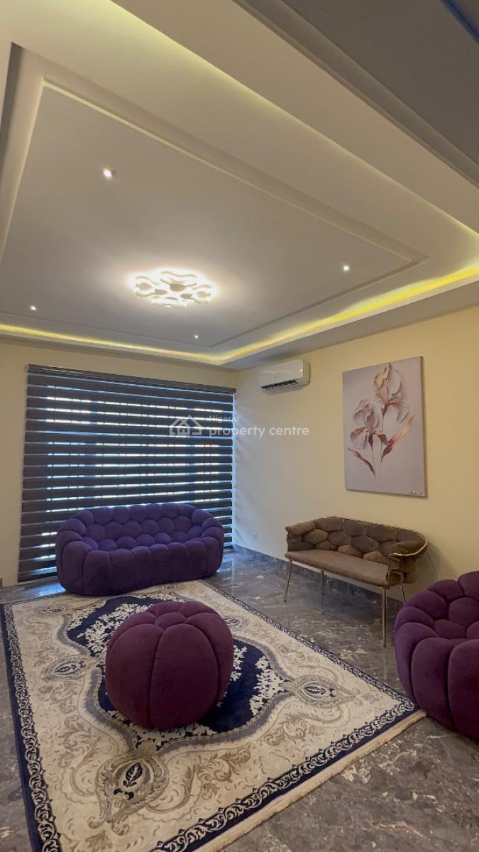Furnished Contemporary 4bedroom Semi-detached 4bedroom Duplex with Bq, Guzape, Guzape District, Abuja, Semi-detached Duplex for Rent