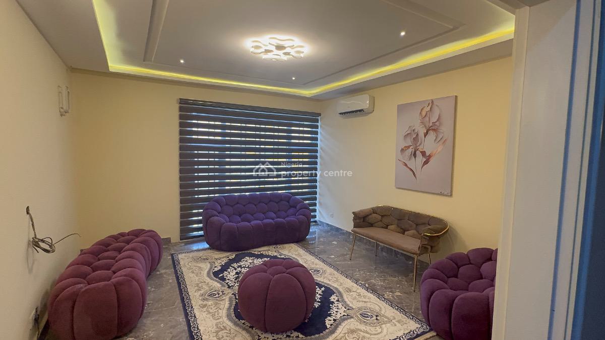 Furnished Contemporary 4bedroom Semi-detached 4bedroom Duplex with Bq, Guzape, Guzape District, Abuja, Semi-detached Duplex for Rent