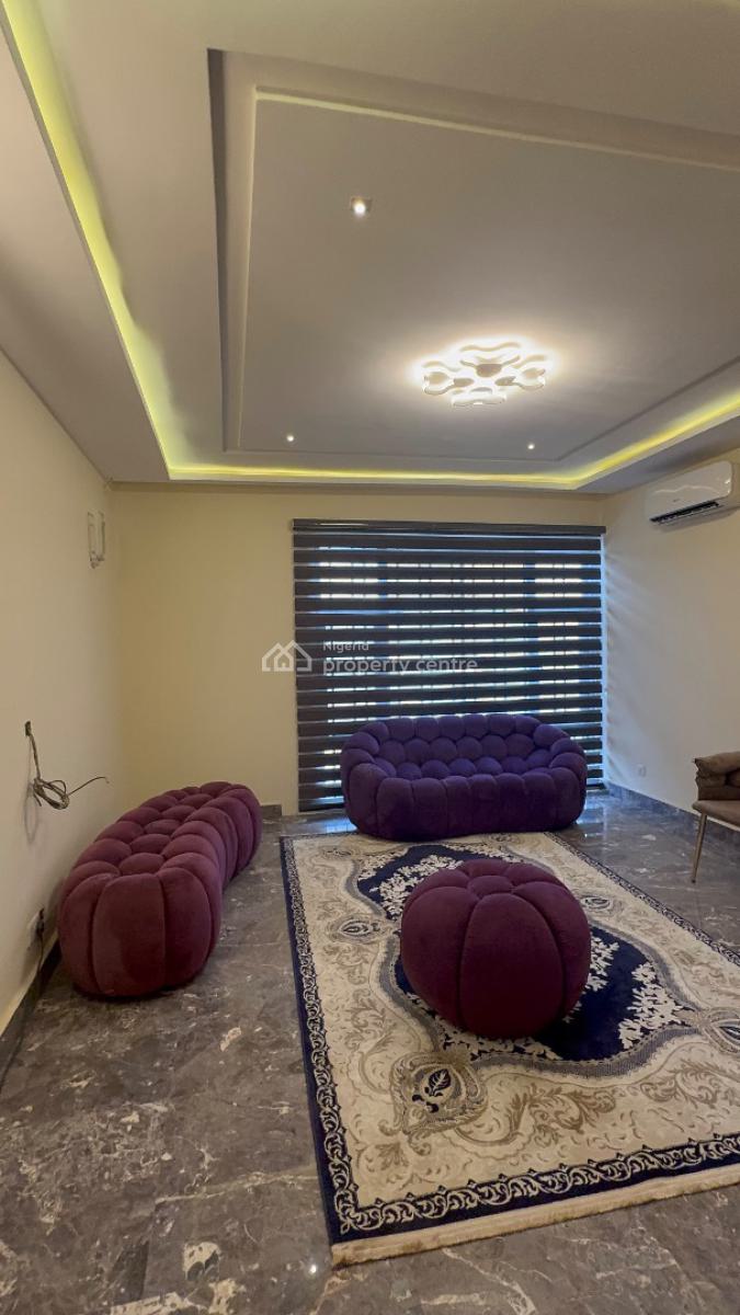 Furnished Contemporary 4bedroom Semi-detached 4bedroom Duplex with Bq, Guzape, Guzape District, Abuja, Semi-detached Duplex for Rent