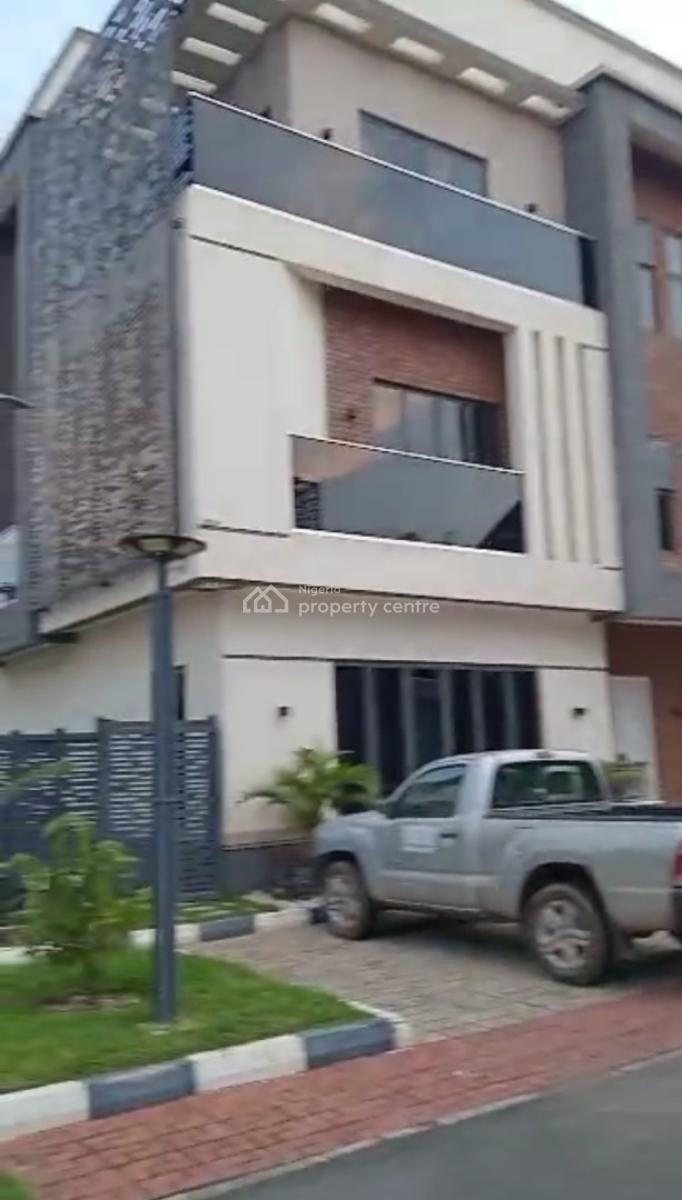 Classy 4 Units of Fully Furnished 5bedroom Detached Duplexes with Bqs, Utako Abuja Very Lovely Environment, Utako, Abuja, Detached Duplex for Sale
