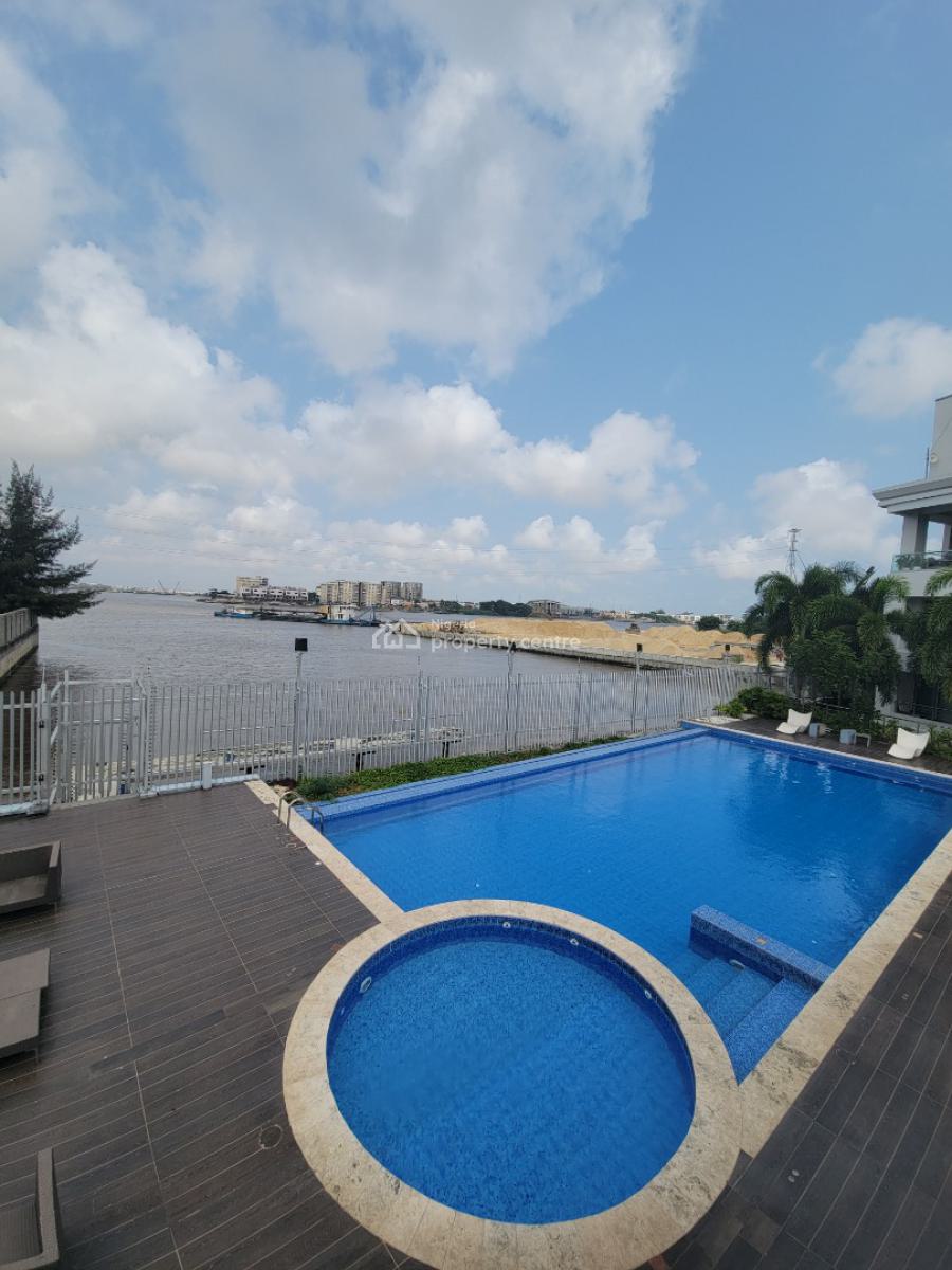 Luxury Waterfront 3bedroom Flat in Banana Island, Banana Island, Ikoyi, Lagos, Flat / Apartment for Rent