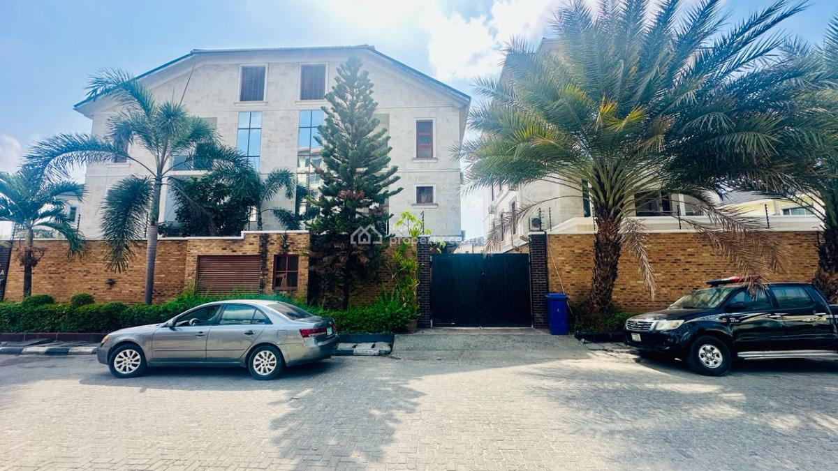 4 Bedroom Semi-detached Duplex Spread on 3 Floors with C of O, Off Banana Island Road, Banana Island, Ikoyi, Lagos, Semi-detached Duplex for Sale