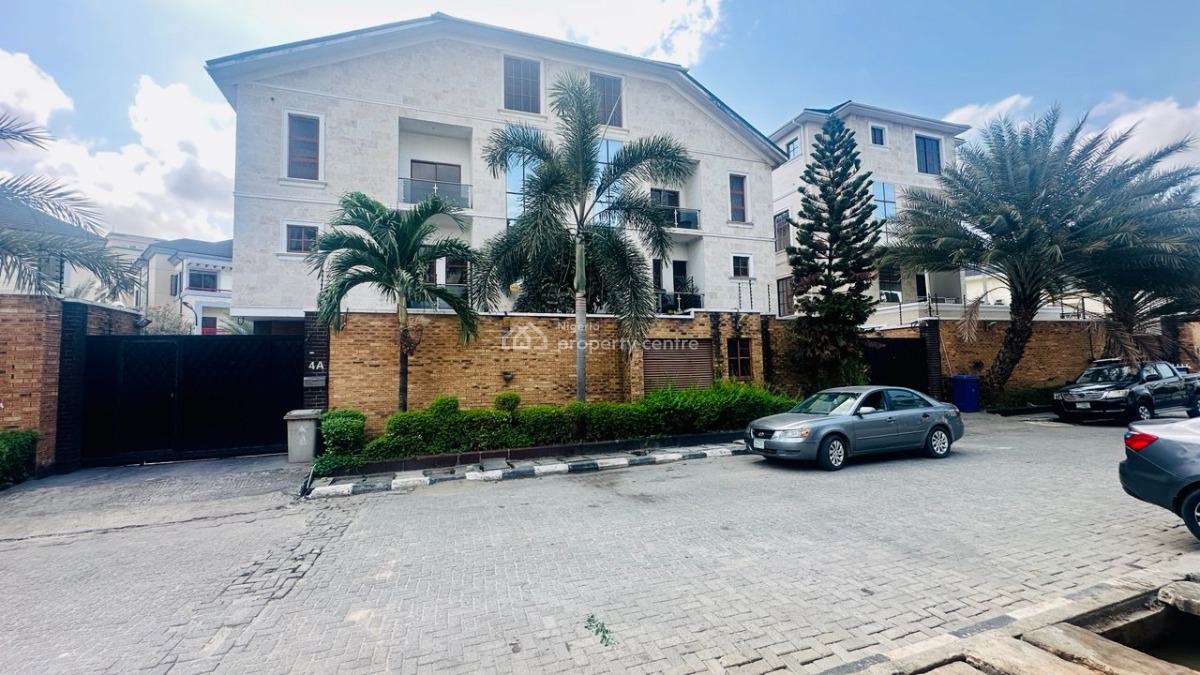 4 Bedroom Semi-detached Duplex Spread on 3 Floors with C of O, Off Banana Island Road, Banana Island, Ikoyi, Lagos, Semi-detached Duplex for Sale