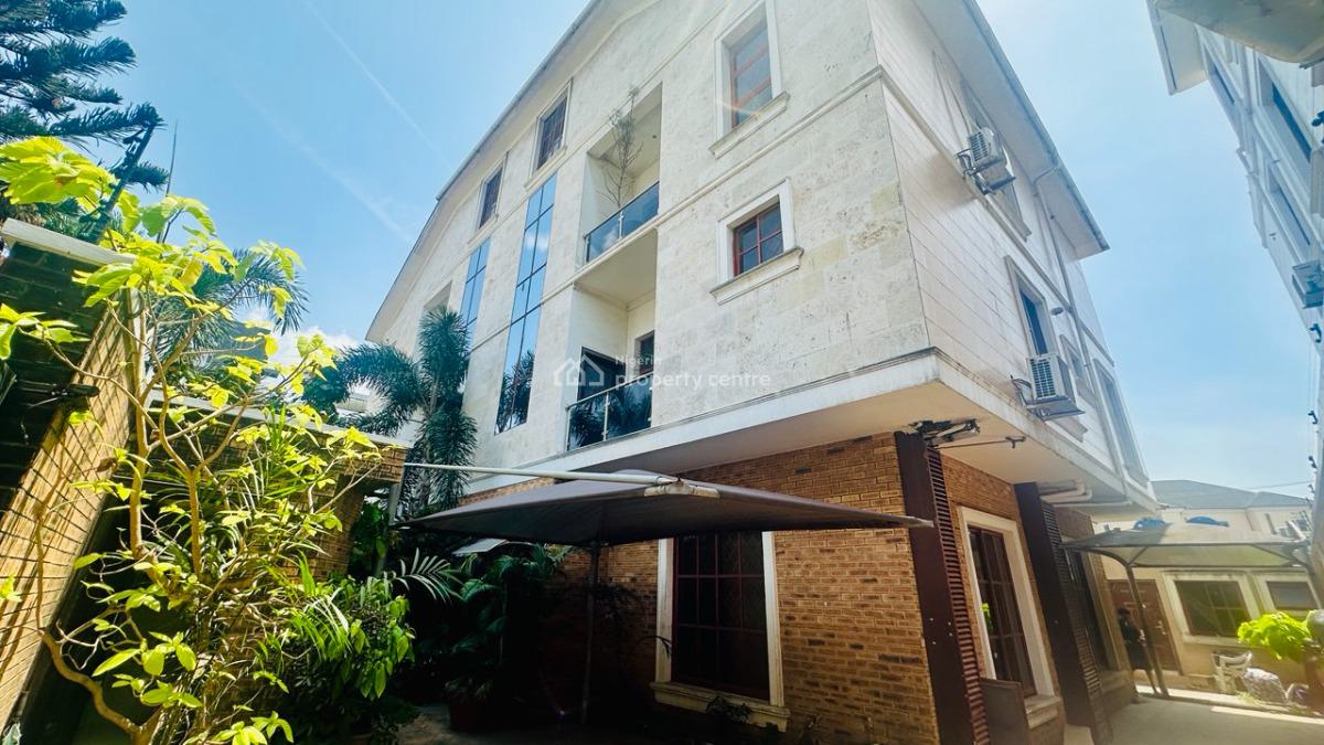 4 Bedroom Semi-detached Duplex Spread on 3 Floors with C of O, Off Banana Island Road, Banana Island, Ikoyi, Lagos, Semi-detached Duplex for Sale