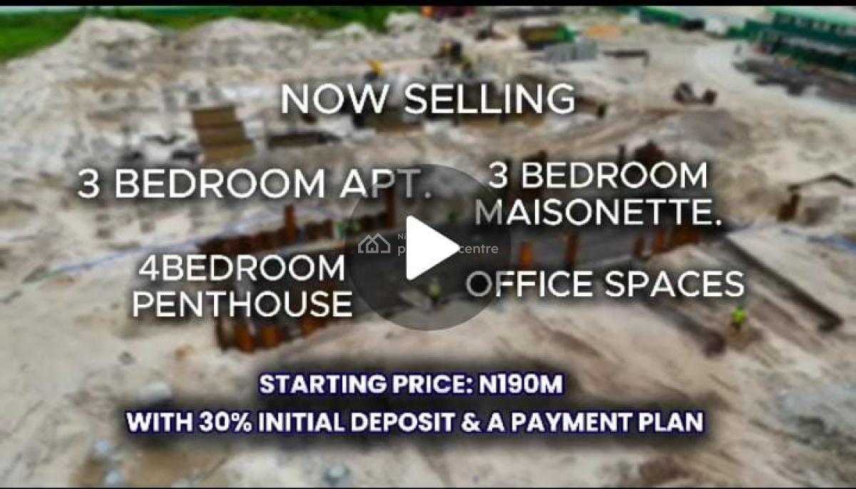 Smart Apartments & Maisonettes with High Class Amenities Rising., Prestigious Okunde Bluewaters Tourism Scheme Bloom Towers Estate, Oniru, Victoria Island (vi), Lagos, Flat / Apartment for Sale