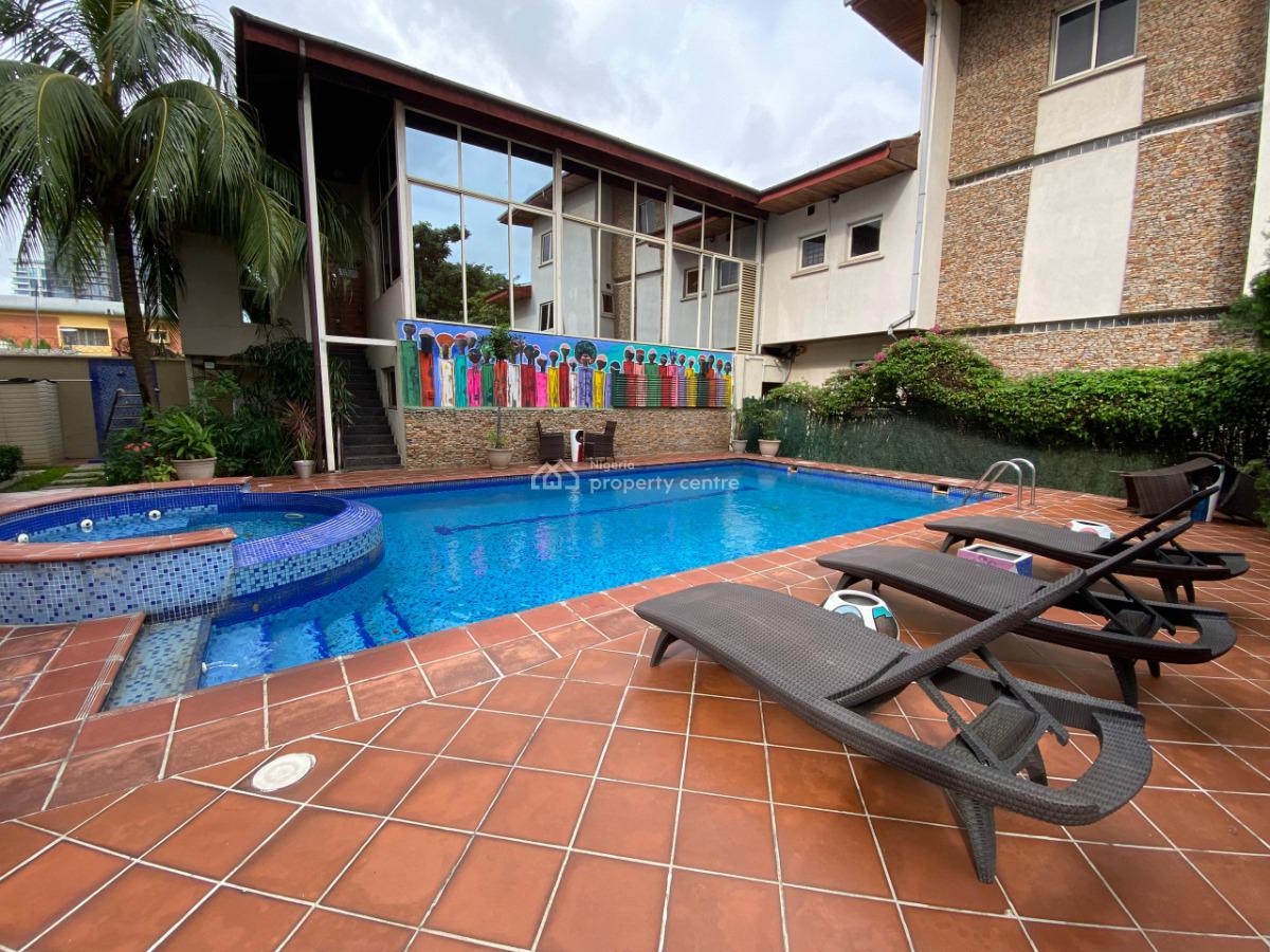 Furnished Lovely 3 Bedrooms Apartment, Off Bourdhilon, Ikoyi, Lagos, Flat / Apartment for Rent