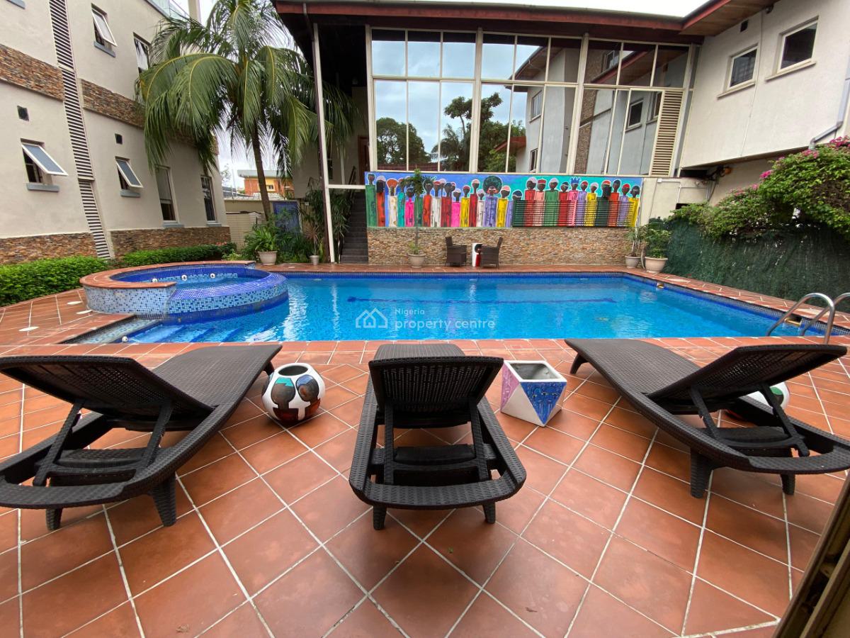 Furnished Lovely 3 Bedrooms Apartment, Off Bourdhilon, Ikoyi, Lagos, Flat / Apartment for Rent