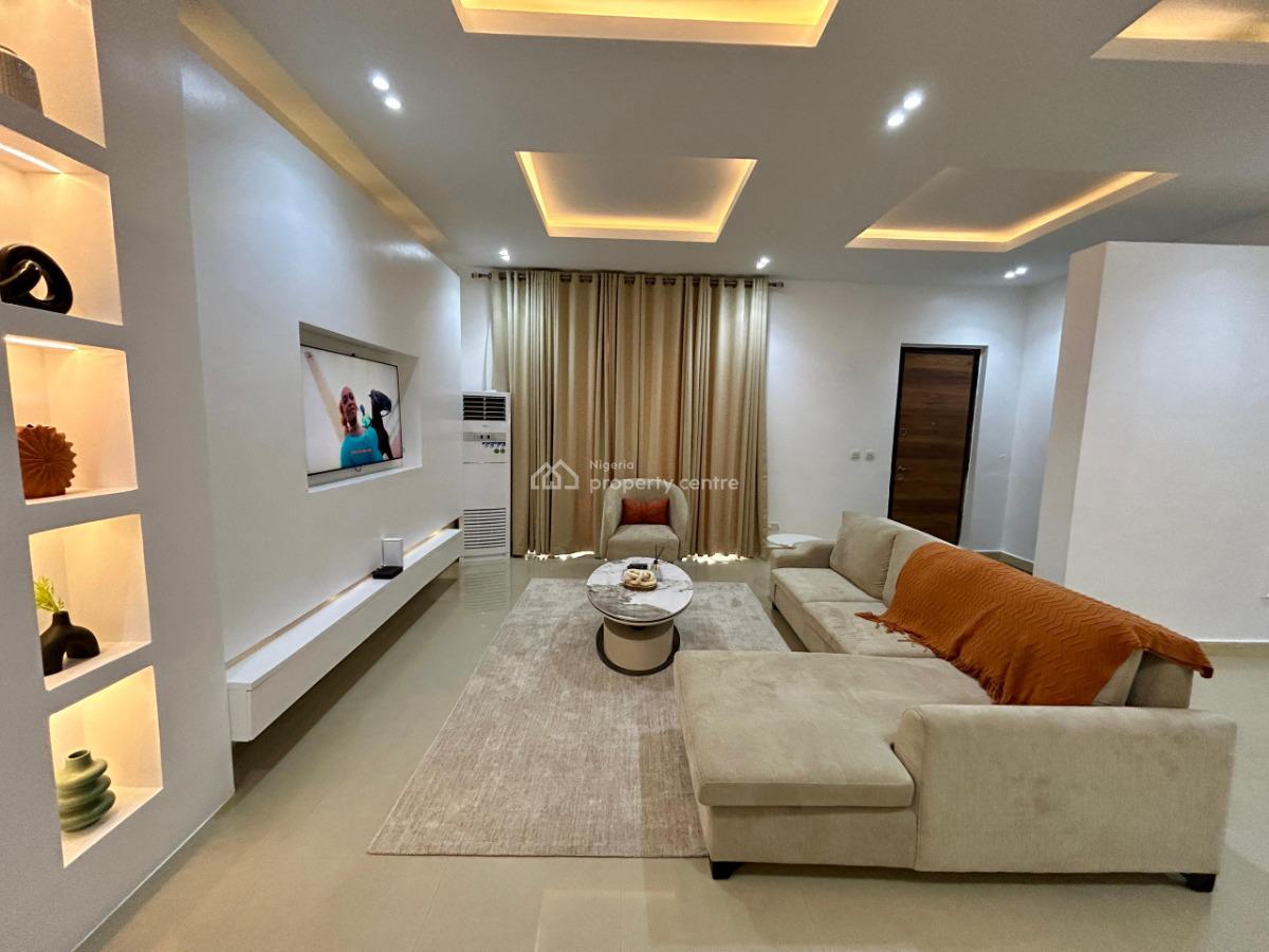 Furnished Lovely 3 Bedrooms Apartment, Off Bourdhilon, Ikoyi, Lagos, Flat / Apartment for Rent