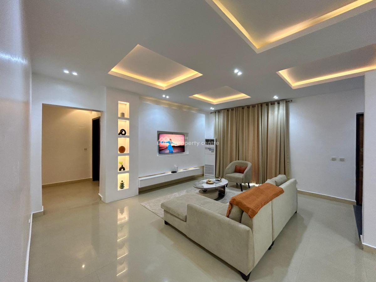 Furnished Lovely 3 Bedrooms Apartment, Off Bourdhilon, Ikoyi, Lagos, Flat / Apartment for Rent